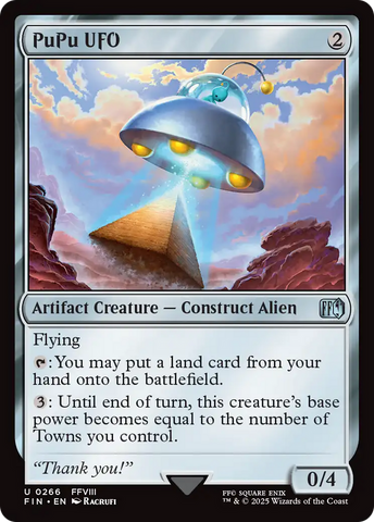 PuPu UFO (FIN-266) - FINAL FANTASY Foil