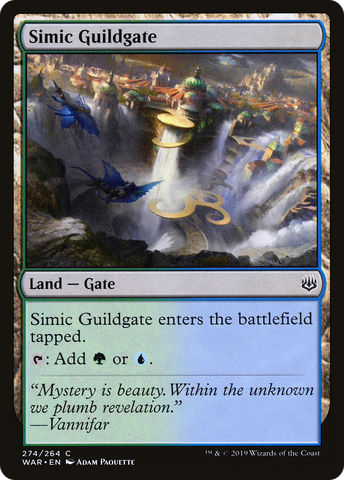 Simic Guildgate (WAR-274)  - War of the Spark