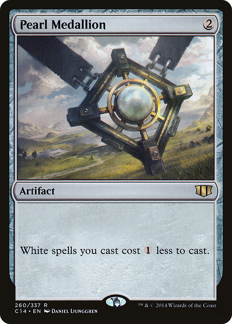 Pearl Medallion (C14-260)  - Commander 2014