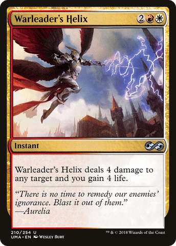 Warleader's Helix (UMA-210)  Foil - Ultimate Masters