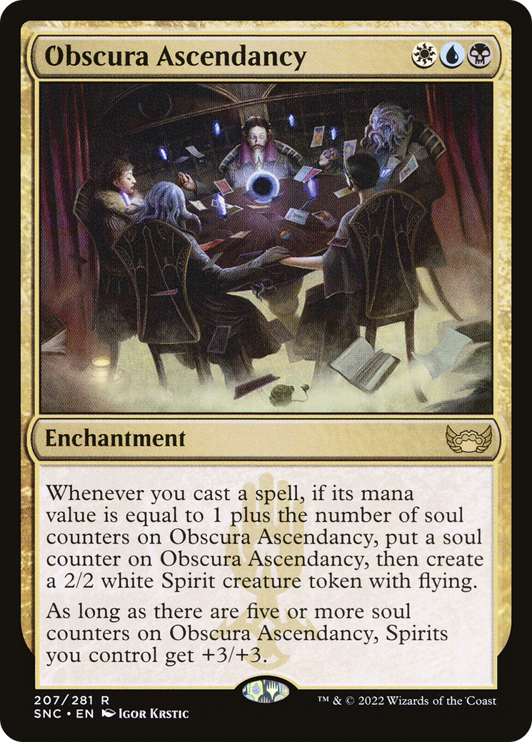 Obscura Ascendancy (SNC-207) - Streets of New Capenna Foil