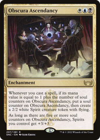 Obscura Ascendancy (SNC-207)  Foil - Streets of New Capenna