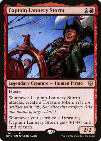 Captain Lannery Storm (DMC-120)  - Dominaria United Commander