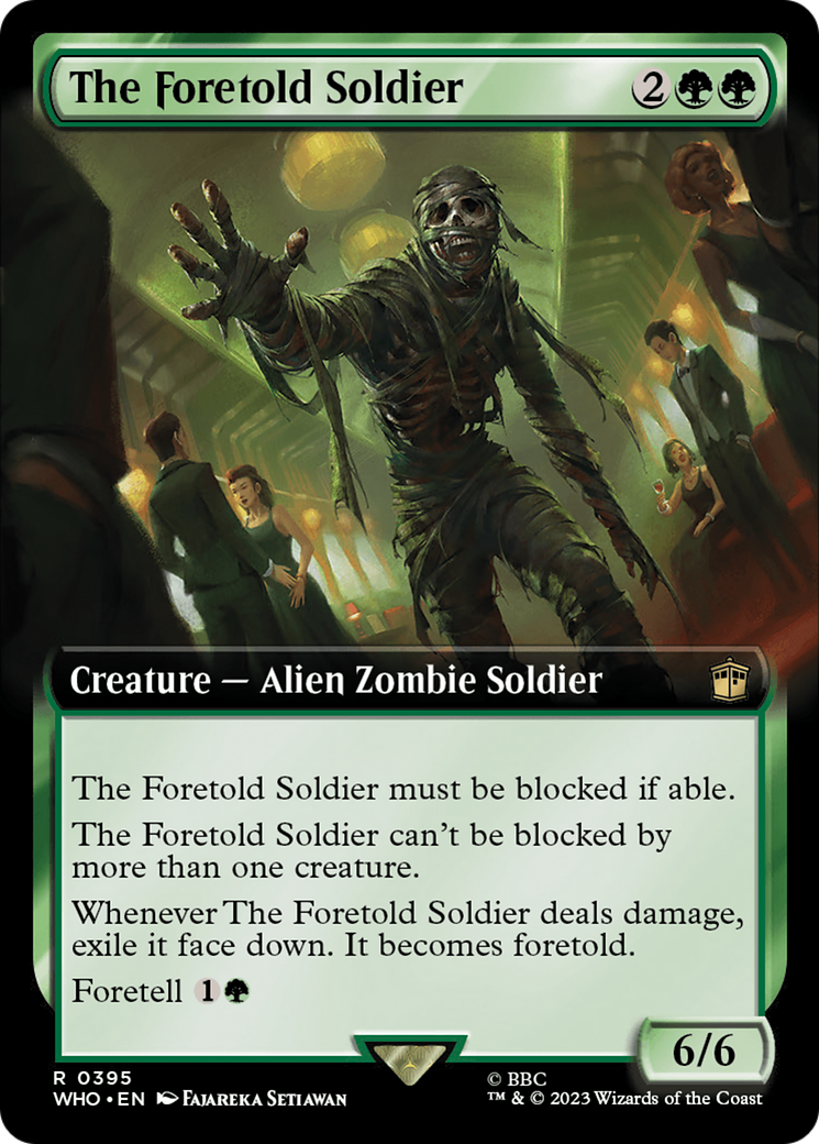 The Foretold Soldier (Extended Art) (WHO-395)  Foil - Doctor Who: (Extended Art)