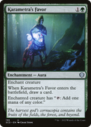 Karametra's Favor (SCD-195)  - Starter Commander Decks