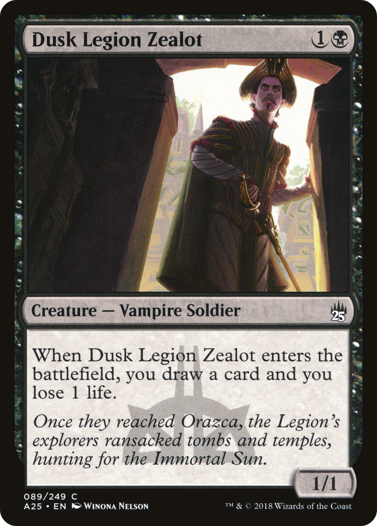 Dusk Legion Zealot (A25-089)  Foil - Masters 25