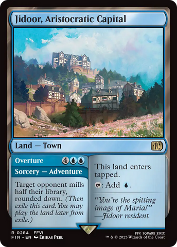 Jidoor, Aristocratic Capital (FIN-284)  Foil - FINAL FANTASY