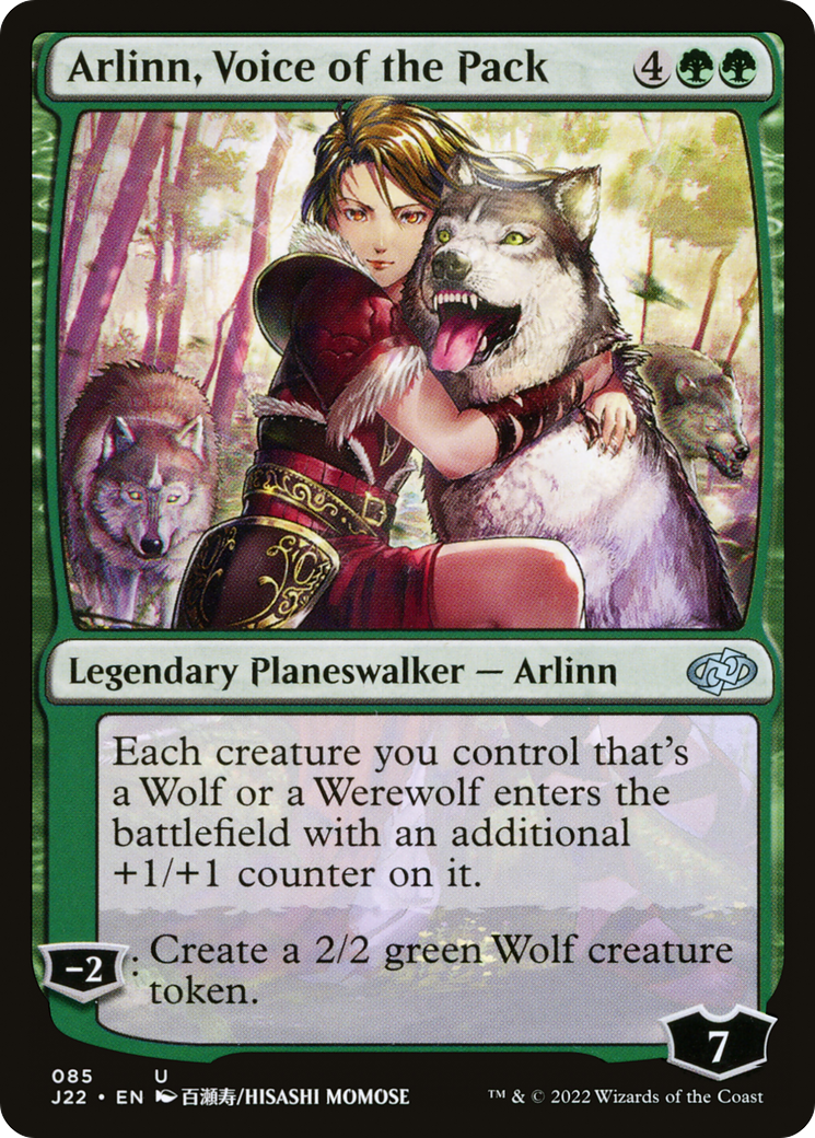 Arlinn, Voice of the Pack (J22-085)  - Jumpstart 2022