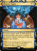 Memory Lapse (STA-016)  - Strixhaven Mystical Archive: (Showcase) (Borderless)