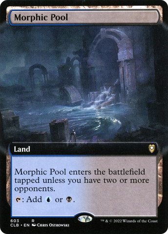 Morphic Pool (Extended Art) (CLB-603)  Foil - Commander Legends: Battle for Baldur's Gate: (Extended Art)