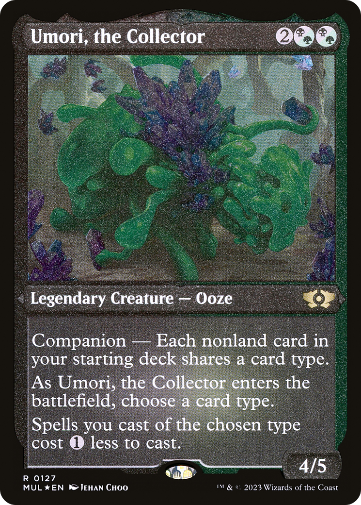 Umori, the Collector (Foil Etched) (MUL-127) - Multiverse Legends: (companion) Foil