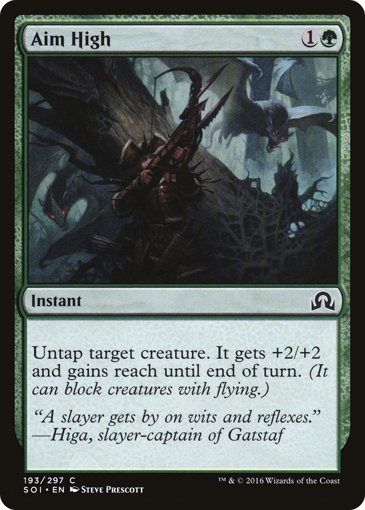 Aim High (SOI-193)  Foil - Shadows over Innistrad