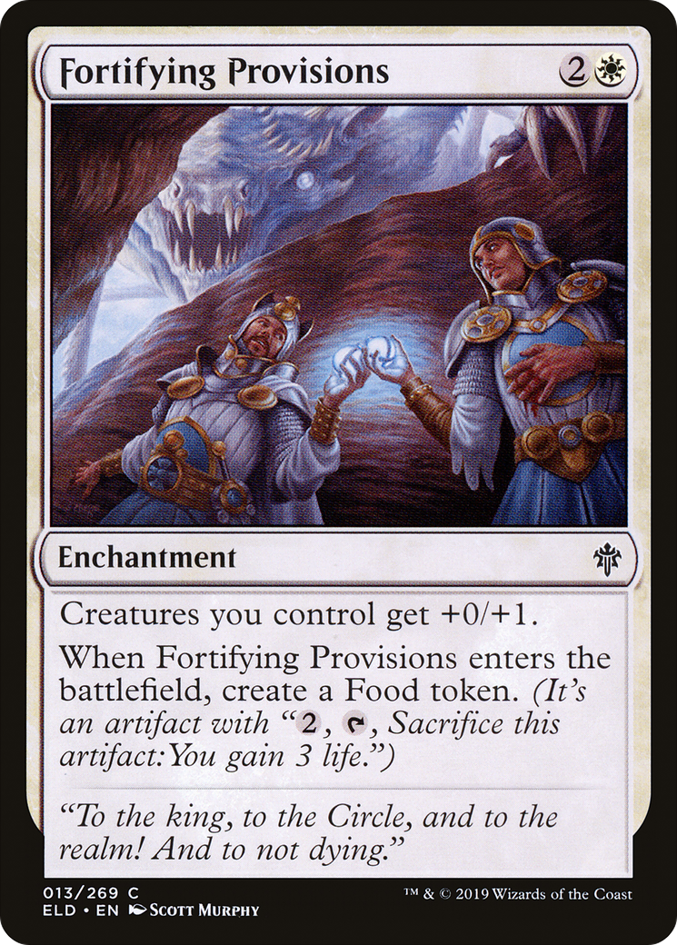 Fortifying Provisions (ELD-013) - Throne of Eldraine