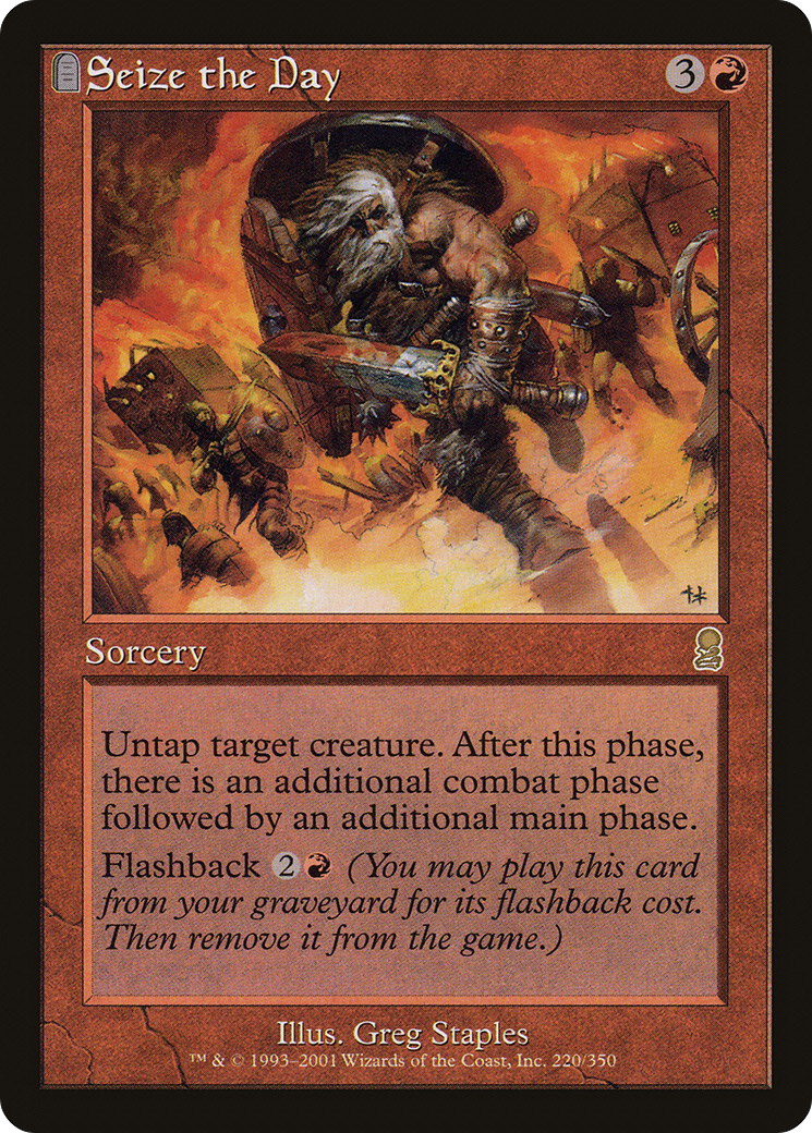 Seize the Day (ODY-220)  Foil - Odyssey: (tombstone)