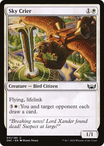 Sky Crier (SNC-031)  - Streets of New Capenna