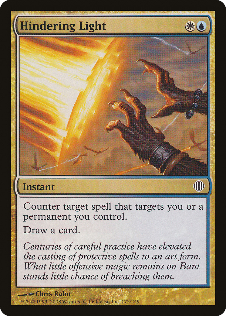 Hindering Light (ALA-173)  Foil - Shards of Alara