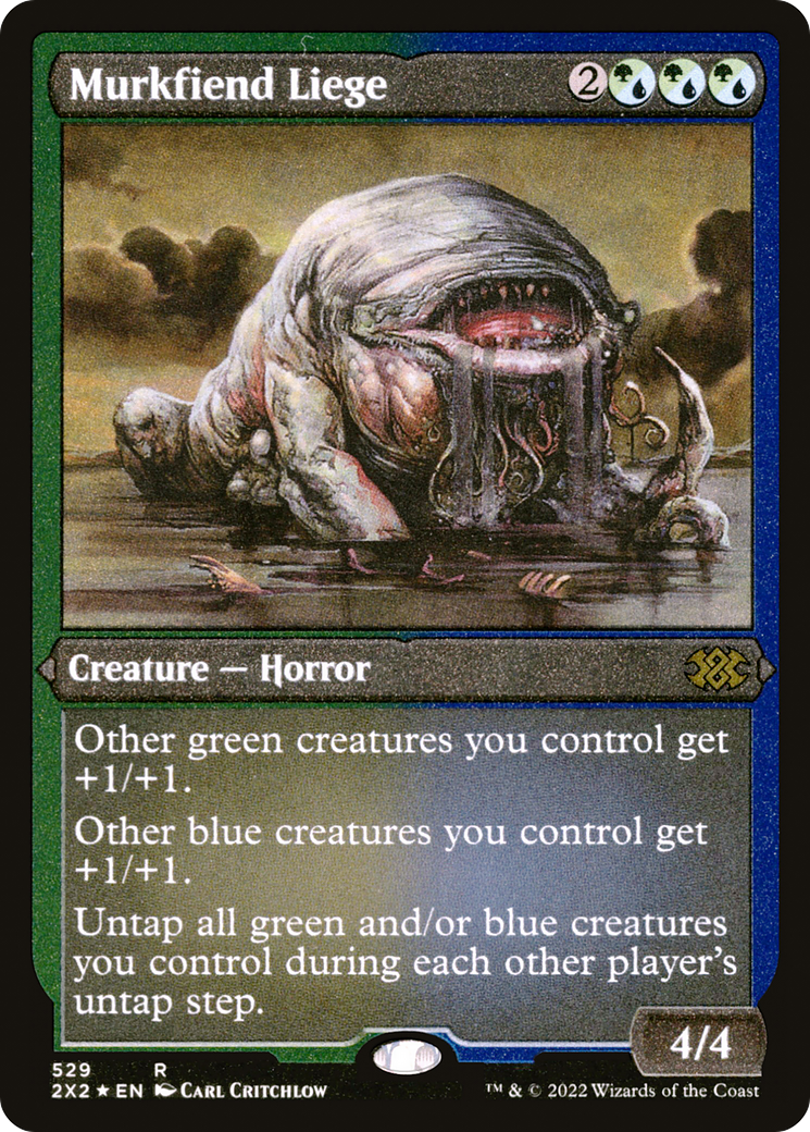 Murkfiend Liege (Foil Etched) (2X2-529)  Foil - Double Masters 2022