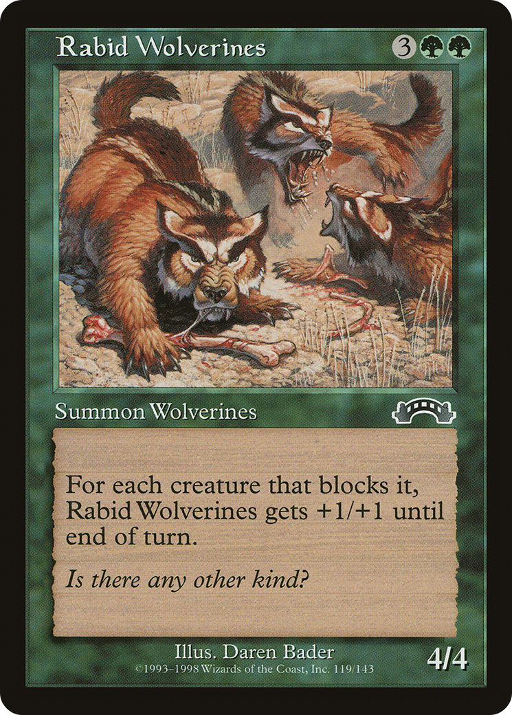 Rabid Wolverines (EXO-119)  - Exodus