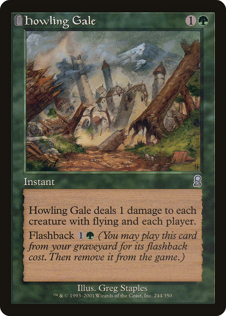 Howling Gale (ODY-244)  Foil - Odyssey: (tombstone)