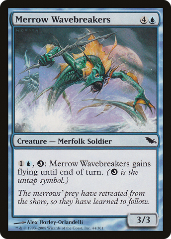 Merrow Wavebreakers (SHM-044)  Foil - Shadowmoor