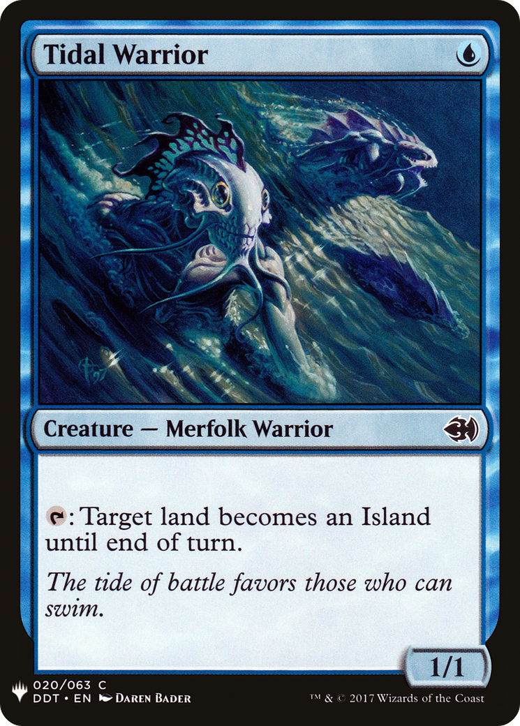 Tidal Warrior (LIST-020)  - The List