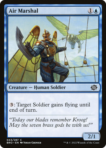Air Marshal (BRO-043)  - The Brothers' War