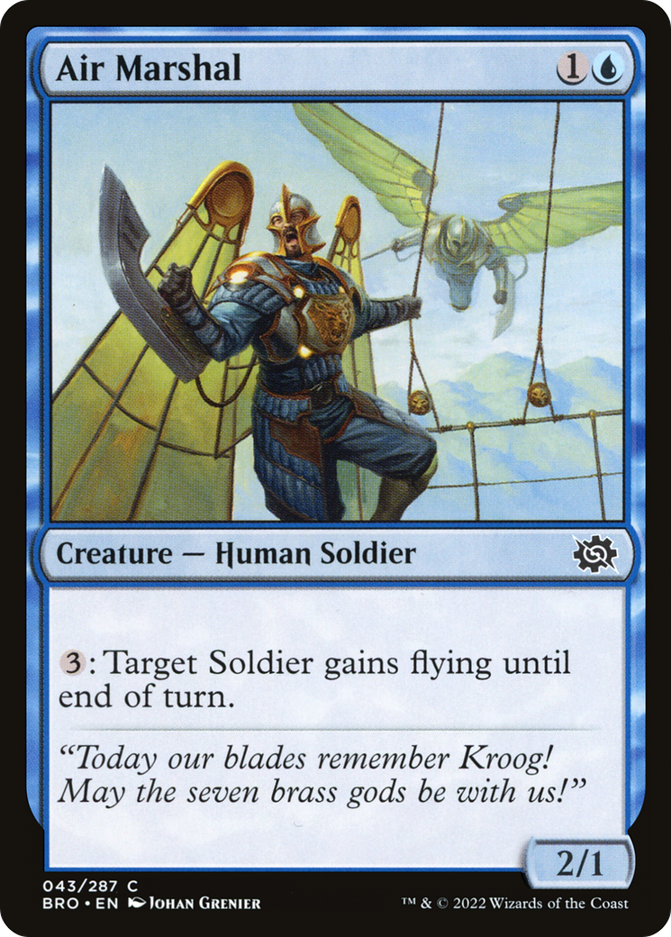 Air Marshal (BRO-043)  Foil - The Brothers' War
