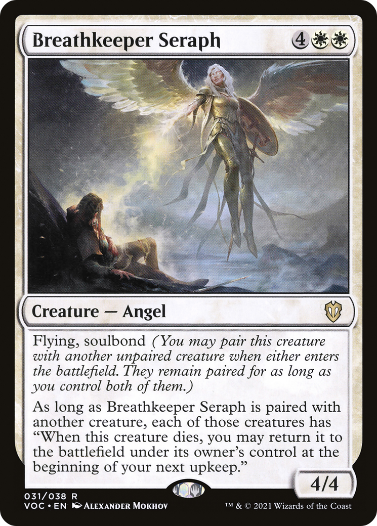 Breathkeeper Seraph (VOC-031)  - Crimson Vow Commander
