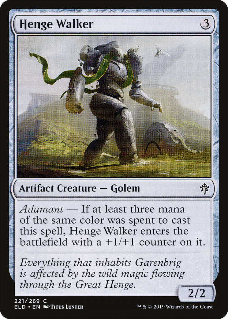 Henge Walker (ELD-221)  Foil - Throne of Eldraine