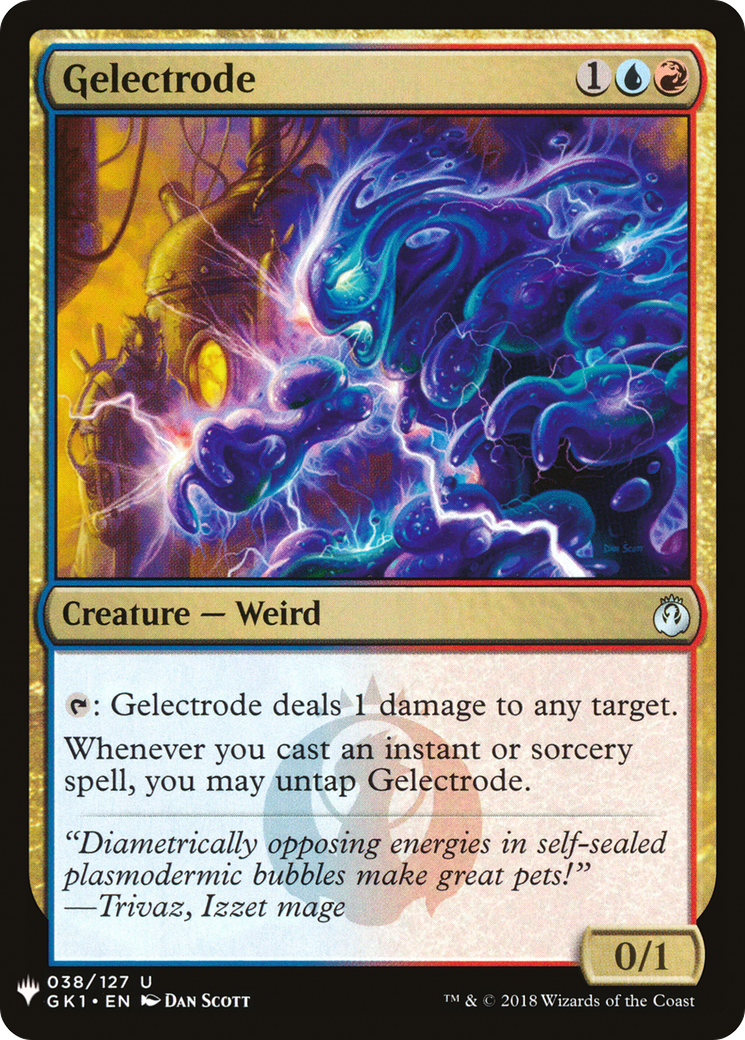 Gelectrode (LIST-038)  - The List