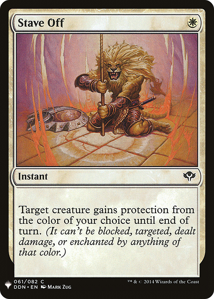 Stave Off (LIST-DDN-61)  - The List