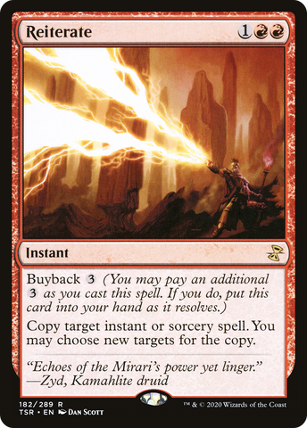 Reiterate (TSR-182)  Foil - Time Spiral Remastered