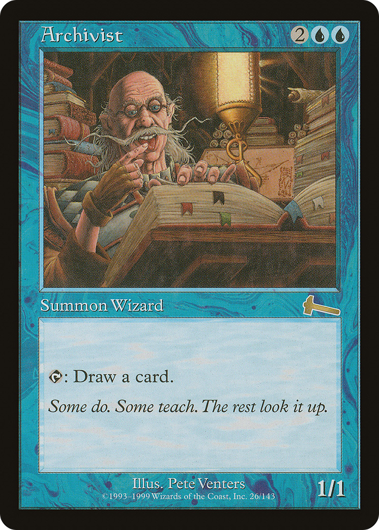 Archivist (ULG-026)  - Urza's Legacy