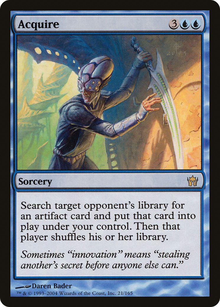 Acquire (5DN-021)  Foil - Fifth Dawn