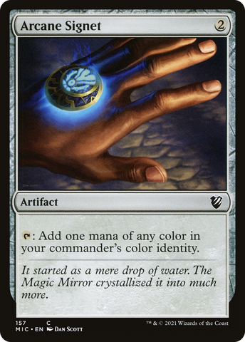 Arcane Signet (MIC-157)  - Midnight Hunt Commander