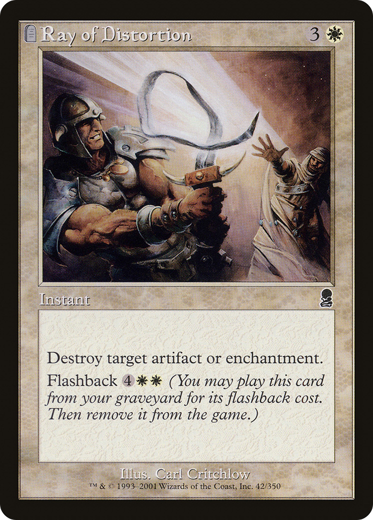 Ray of Distortion (ODY-042)  - Odyssey: (tombstone)