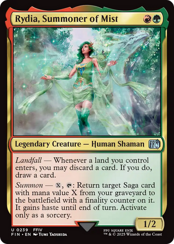 Rydia, Summoner of Mist (FIN-239)  - FINAL FANTASY