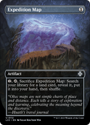 Expedition Map (Borderless) (LCC-112)  - The Lost Caverns of Ixalan Commander