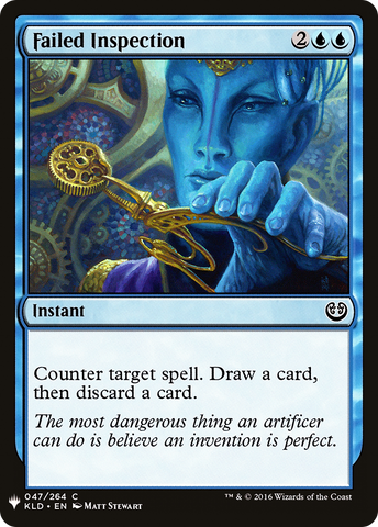 Failed Inspection [Mystery Booster]