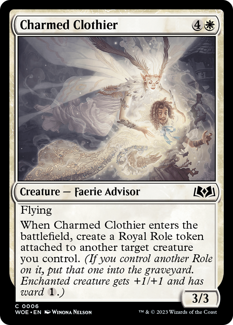 Charmed Clothier (WOE-006)  Foil - Wilds of Eldraine