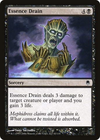 Essence Drain (DST-043) - Darksteel Foil