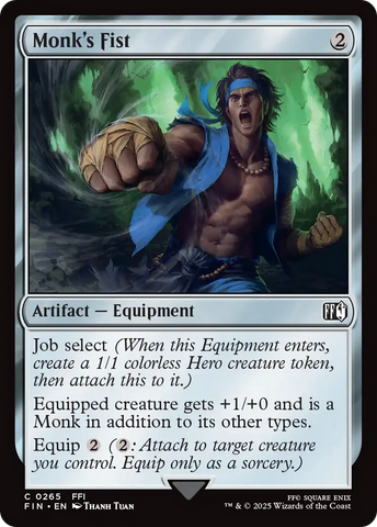 Monk's Fist (FIN-265) - FINAL FANTASY Foil