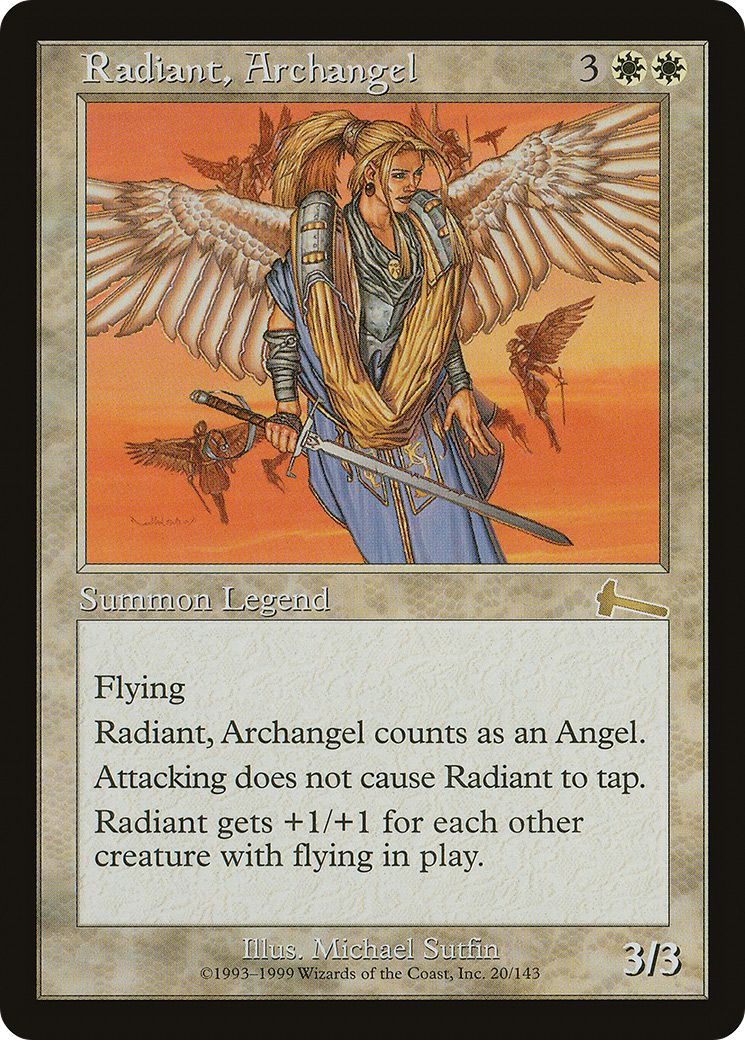 Radiant, Archangel (ULG-020)  - Urza's Legacy