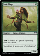 Jade Mage (CMM-298)  Foil - Commander Masters