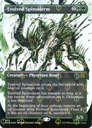 Evolved Spinoderm (Showcase) (Step-and-Compleat Foil) (ONE-452)  Foil - Phyrexia: All Will Be One: (Showcase) (Borderless)