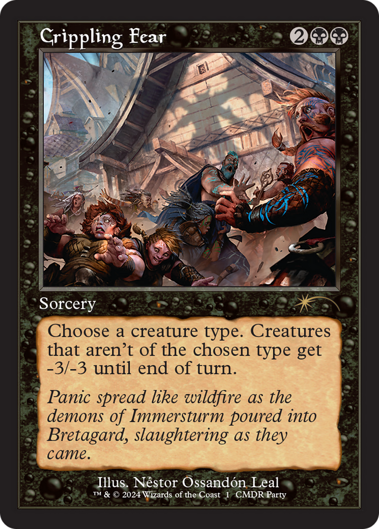 Crippling Fear (PW24-017)  - Wizards Play Network 2024