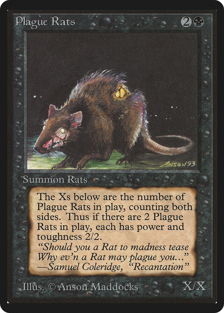 Plague Rats (LEB-) - Limited Edition Beta