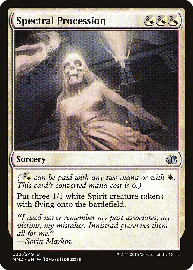 Spectral Procession (MM2-033)  - Modern Masters 2015