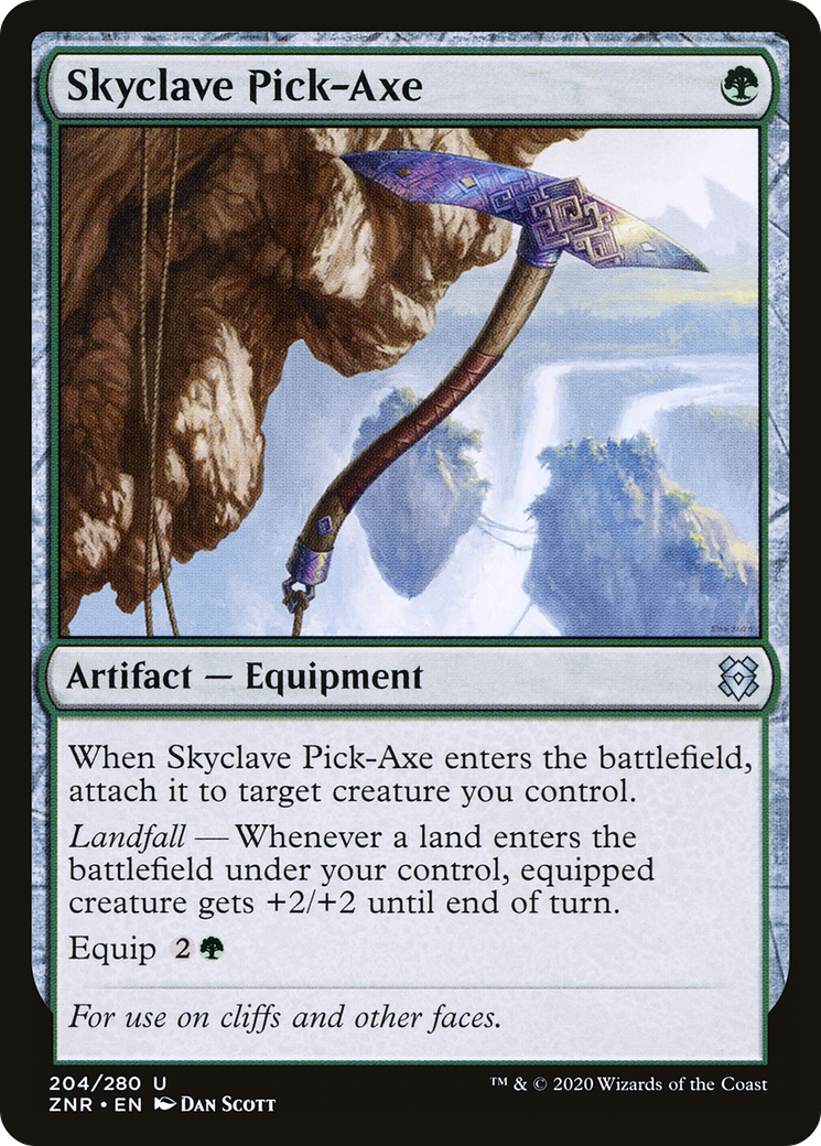 Skyclave Pick-Axe (ZNR-204)  - Zendikar Rising