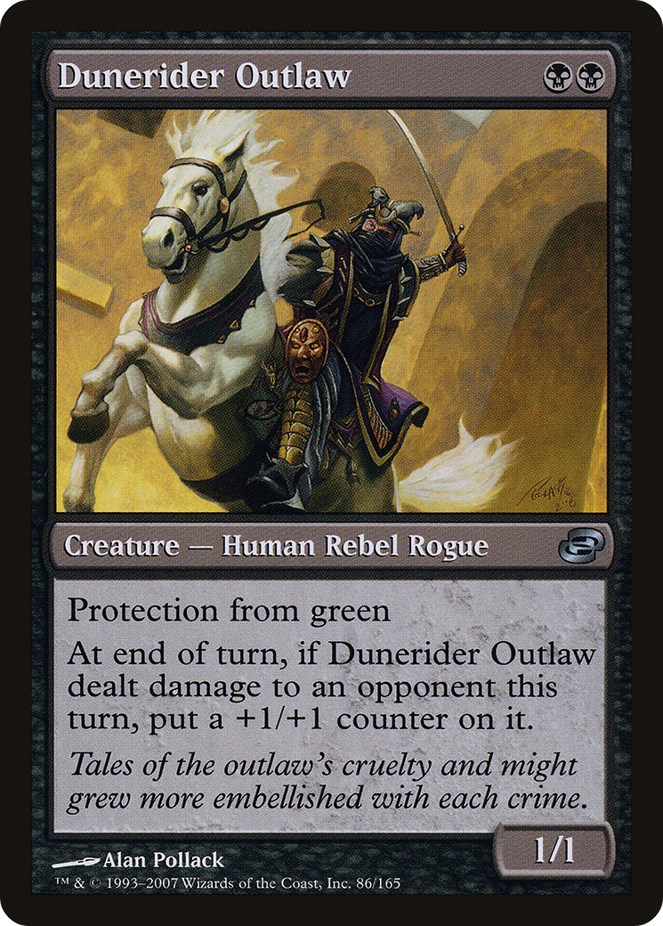 Dunerider Outlaw (PLC-086)  Foil - Planar Chaos: (colorshifted)